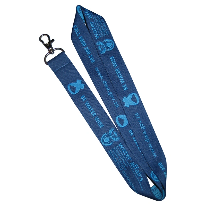 Muestra gratis de alta calidad de impresión por sublimación personalizados Lanyards personalizados con Logo de Líneas Aéreas