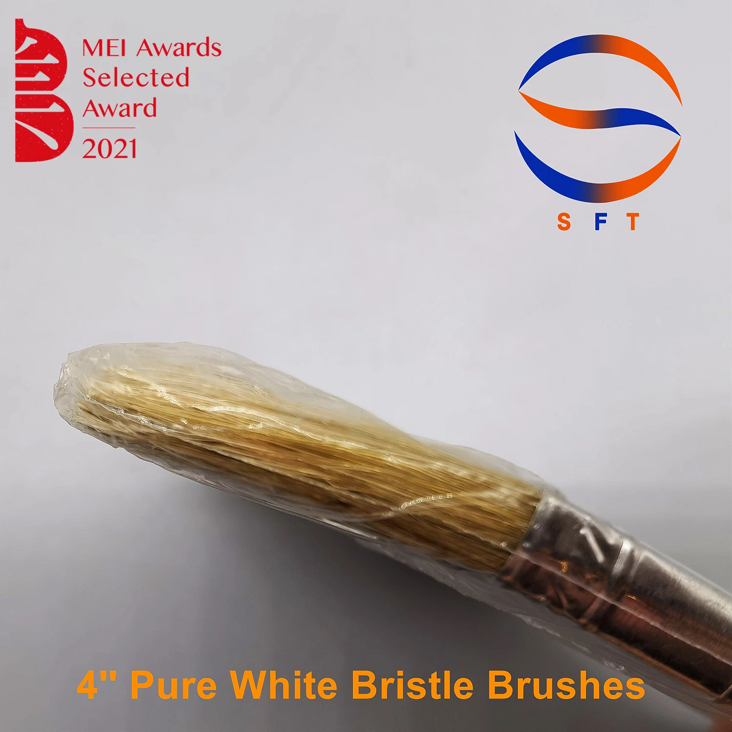 4'' Pure Bristle Brush Paint Brush for FRP Laminating