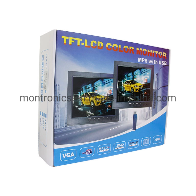 8 Inch CCTV Mini LCD Monitor BNC/AV Small Size Security Monitor