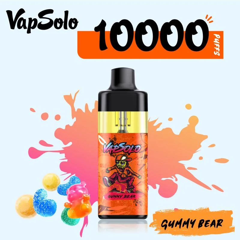 Vapsolo Refillable E Cig Puff 10000 Colored Smoke Cigarette Price Disposable/Chargeable Vape Box Randm Tornado