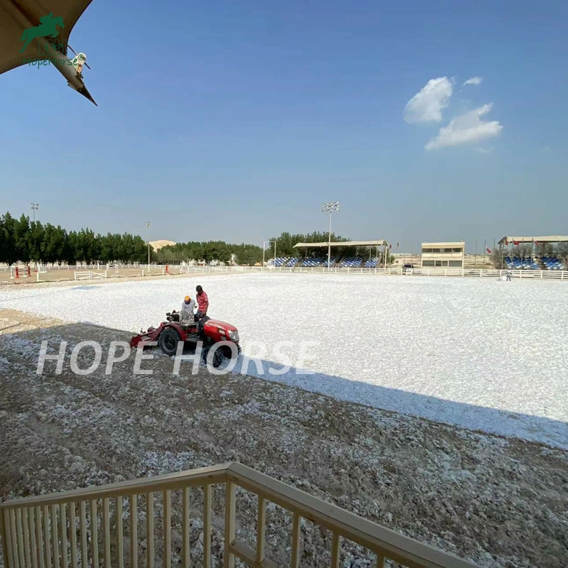 Horse Arena Surface Footing Blend Geotextile and Fiber Footing Product