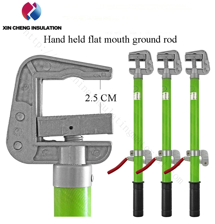 Double Spring 35mm2 Cable Wire Earthing Set with Fiberglass Rod