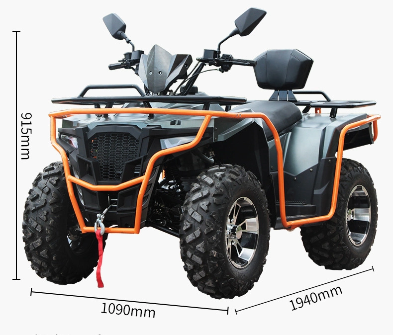 New Models 300cc Four Wheels for Adults 4WD Atvs 4X4 off Road Quads CVT Engine