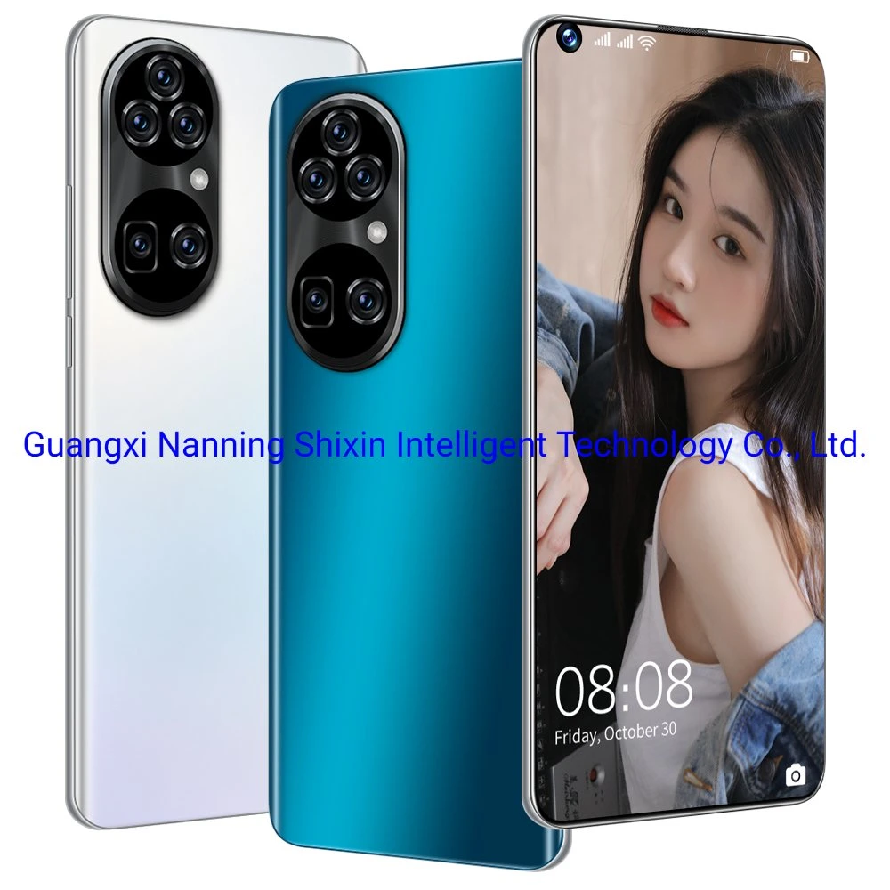 Tout nouveau P50PRO 8g/256 GO+ écran AMOLED Smartphone Android 10.0 téléphone avec le visage de déverrouiller, de téléphones mobiles, Téléphone cellulaire