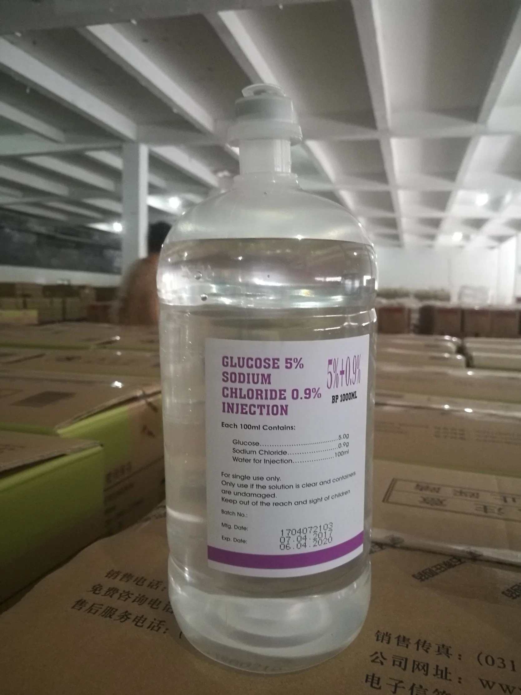 Glucose with Sodium Chloride Injectable Solution