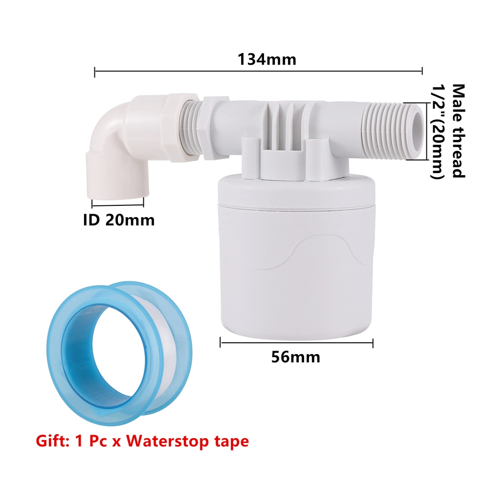 1/2 Inch Automatic Water Level Control Valve Hydraulic Water Float Ball Valve for Water Tank