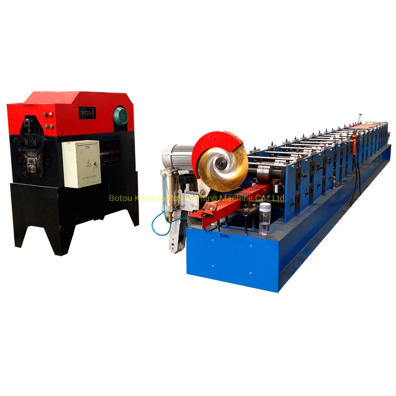 Steel/Galvaniced Steel/Aluminum Sheet Rectangular Drainage Pipe Roll Forming Machine