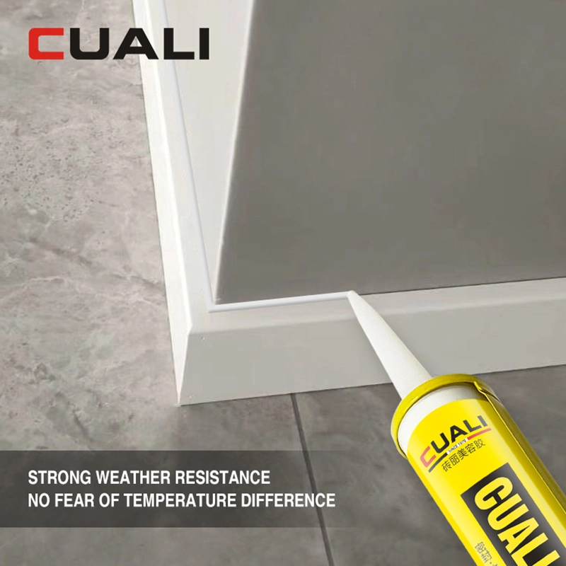 Neutral Silicon Sealant Waterproof Mildew Proof Tile Glass Wood Gap Filling Adhesive