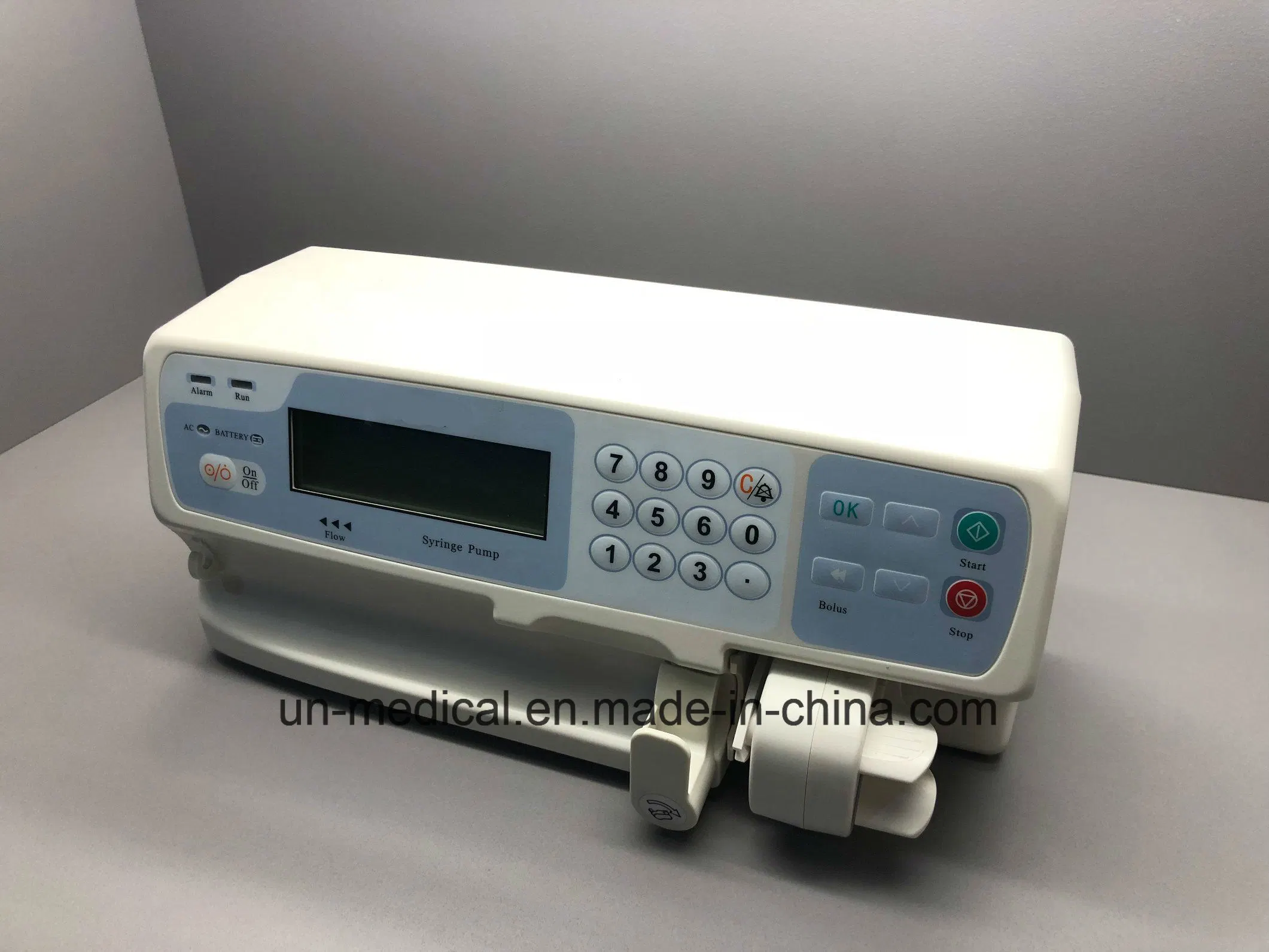 Automatic Medical Real-Time Display Injection Syringe Pump with Double/Single Channel