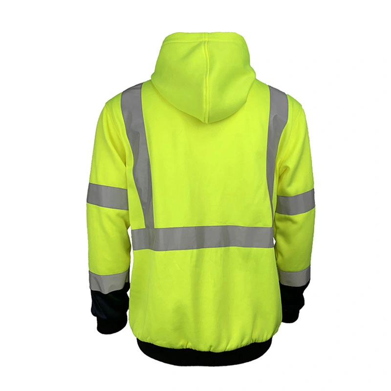 Wholesale/Supplier Hi Vis Custom Hoodie Safety Hoodie Work Wear Hoodie Safety Winter Clothing