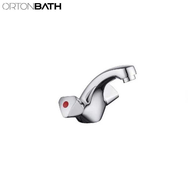 Ortonbath Cheap Price Deck Single Lever Zinc Alloy East Europe Bathroom Sink Bath Shower Bidet Bath Basin Kitchen Faucet Mixer Kitchen Water Tap Basin Faucet