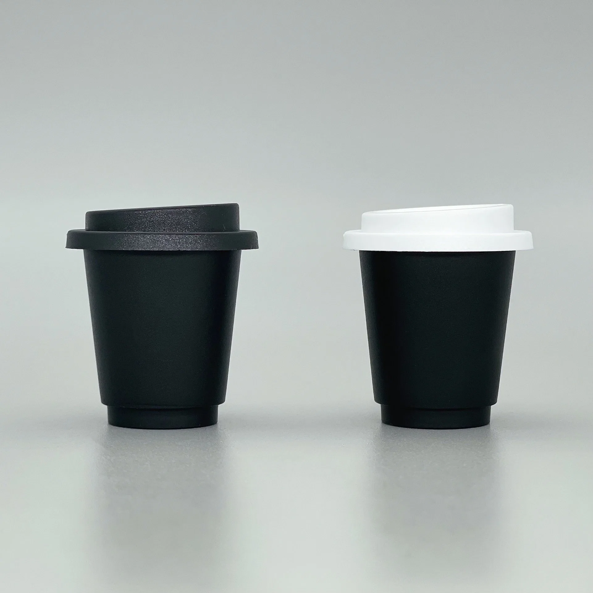 Hot Sales Disposable Products Green Double Hot Coffee Paper Cup with Lid (SP-005)