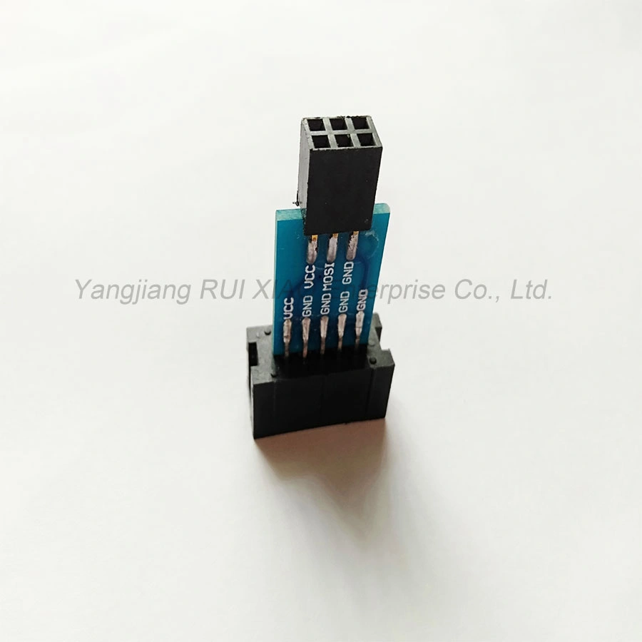 Avrisp/Usbasp/Stk500 10pin to 6pin Standard Transfer Seat ISP Adapter Board, Electronic Components