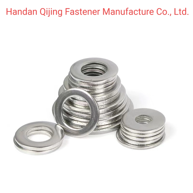 Fastners Carbon Steel Stainless Steel Alloy Steel Black Zp Plain Square Spring Flat Gasket Washers for Bolts