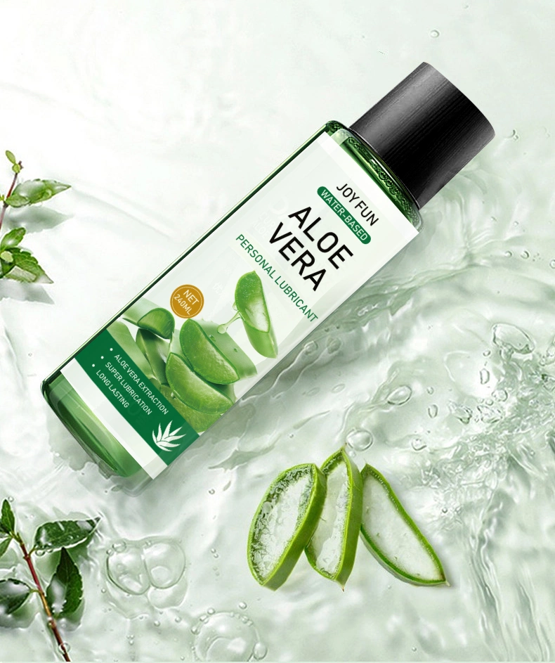 Segurança e saúde lubrificante pessoal à base de água Aloe Anti Dry Lubrificante Atacado Aloe Vera lubrificante sexo gel sexo lubrificante