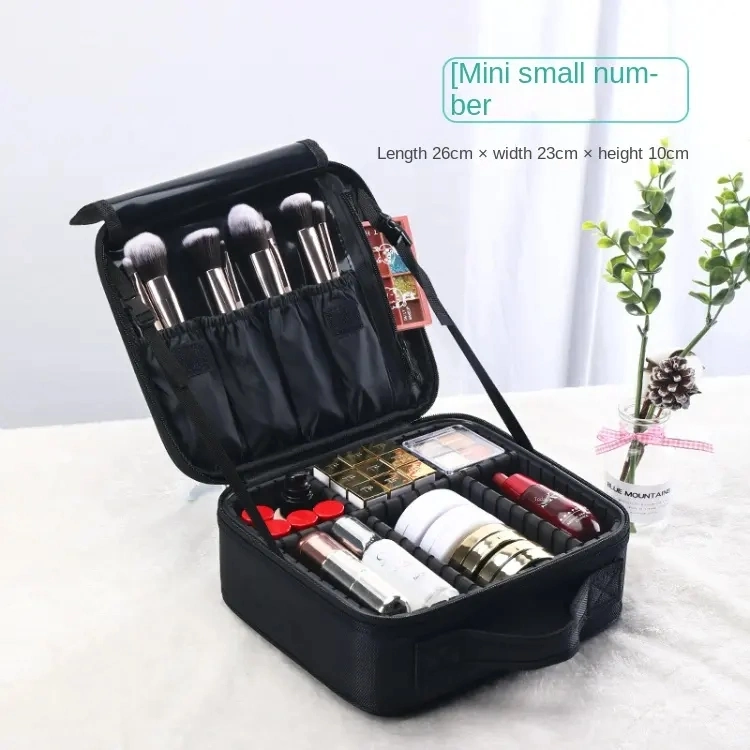 Hot Sale Cosmetic Bag Professional Tool Storage Portable Travel Home Large-Capacity Foldable Makeup Box Case