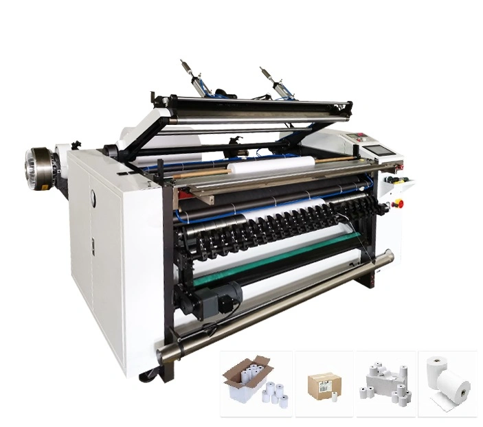 Automatic Cash Register Paper Roller Making Machine Slitting and Rewinding Machine for Adhesive Tape