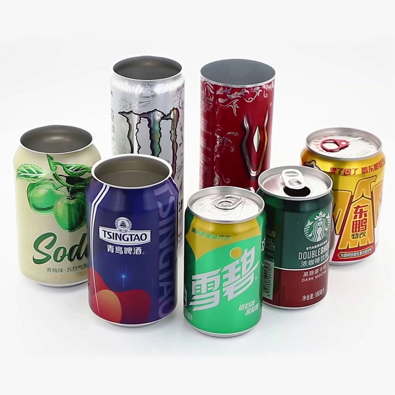 Aluminum Cans for Beverage Drink Water Juice Beer Energy Drink Coffee Tea 200ml 355ml 375ml