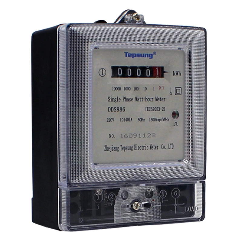 Single Phase Two Wire Analog Electronic Energy Meter