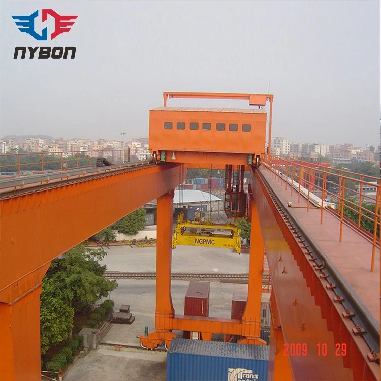 Rmg Type Mobile Container Lifting Gantry Crane