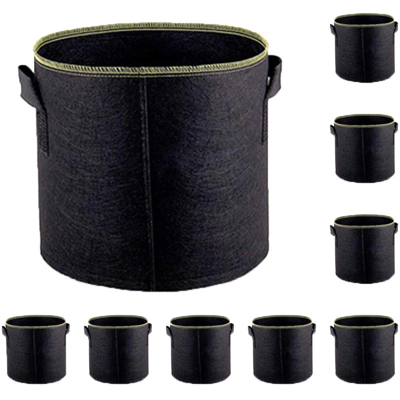 Black Planting Bag Garden UV Resistant Seedling Plant Nursery Grow Bag for Vegetable Fruit