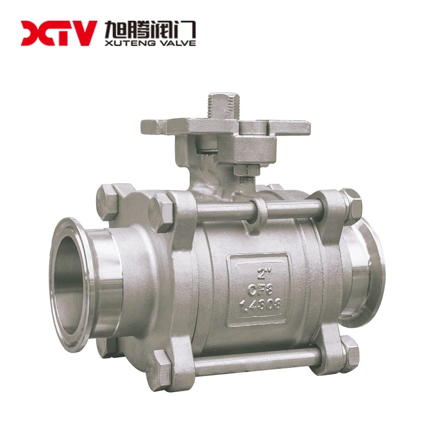 Three-Piece Extended Butt Welding Manual Ball Valve