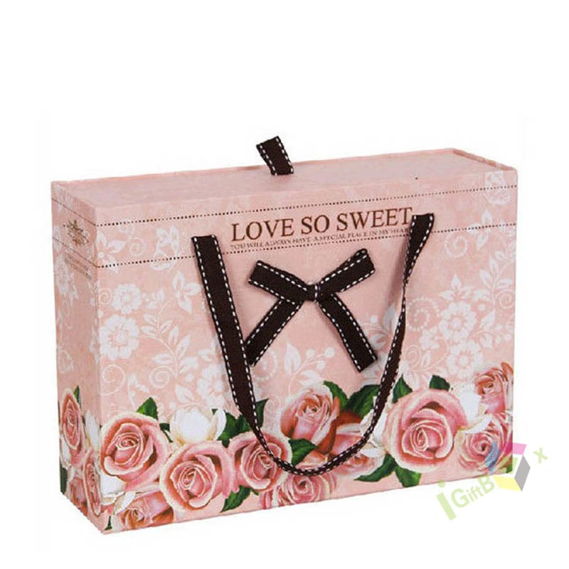 China Wholesale/Supplier Custom Logo Jewelry Set Cardboard Paper Jewelry Gift Box with Gift Paper Bag