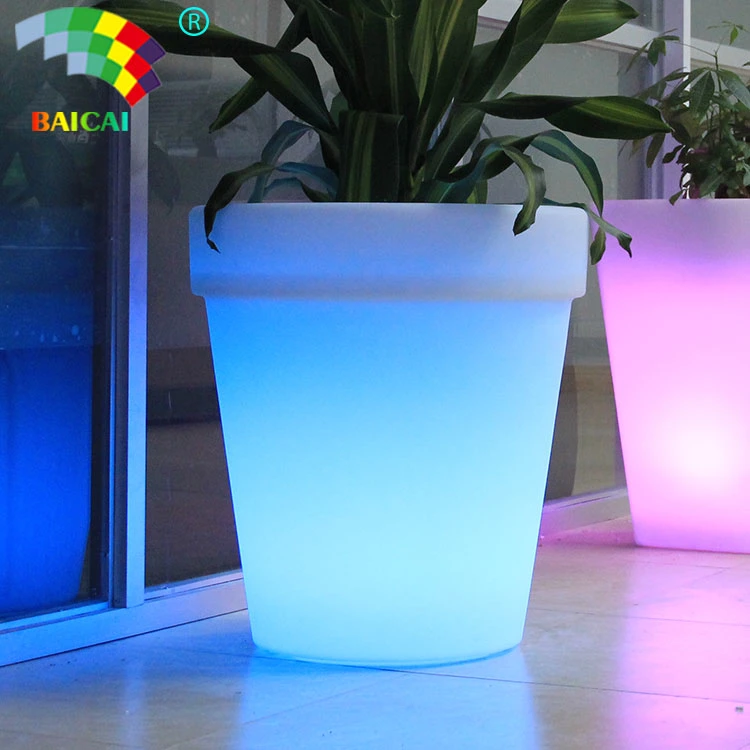 Outdoor Powered Home Balcony Flower Pot