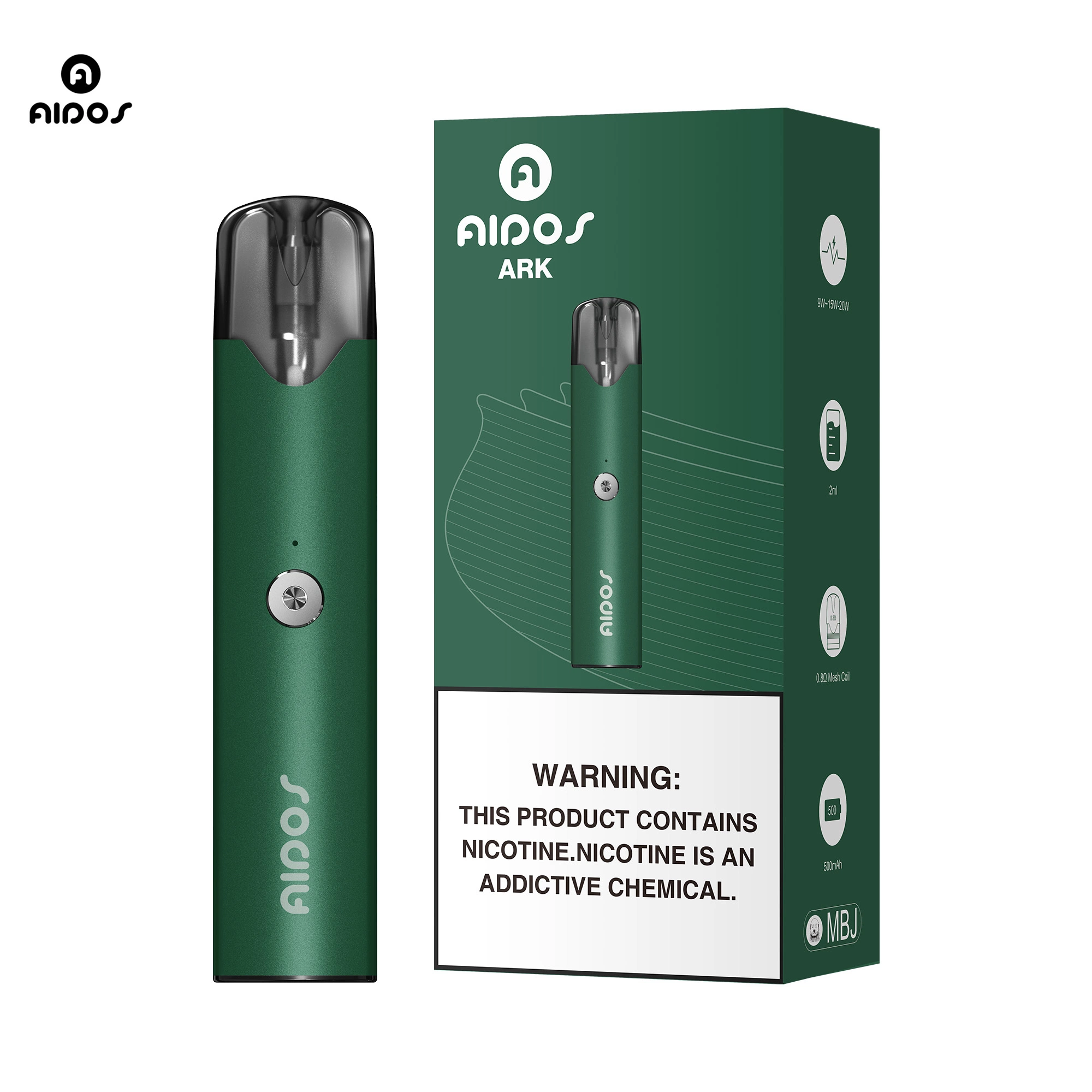 Aidos J9006 Arca Joact Mayorista/Proveedor E cigarrillo Pen Yooz Vapes personalizada vaporizador 600 inhalaciones Electric fumar shisha Pod las plumas de sabor por humo Puff Joact