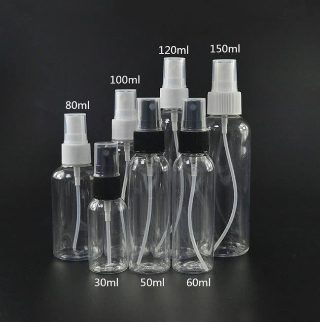 300000 PCS Stock Fast Delivery 100ml Plastic Pet Cosmetic Sprayer Bottle