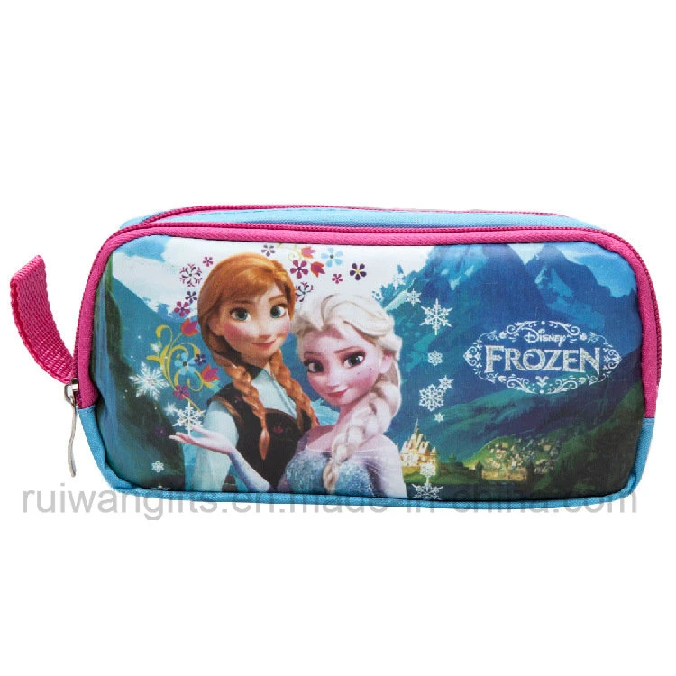 School Stationery Case Frozen Pen Pencil Bag for Children