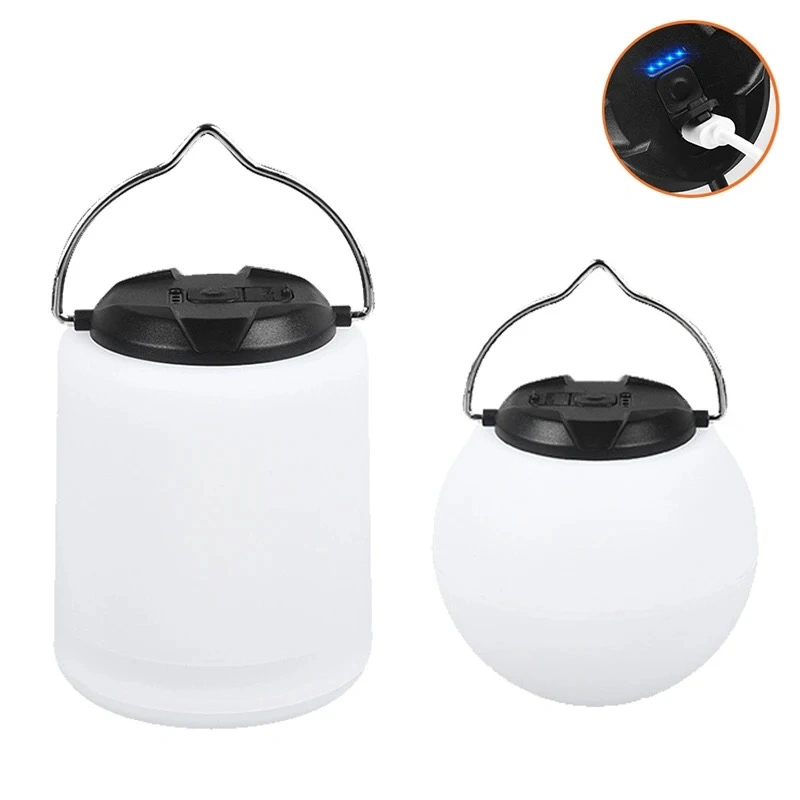 Hot Sale Optional 3 Light Modes Battery Indicator Portable Night Camping Light Outdoor for Indoor or Outdoor