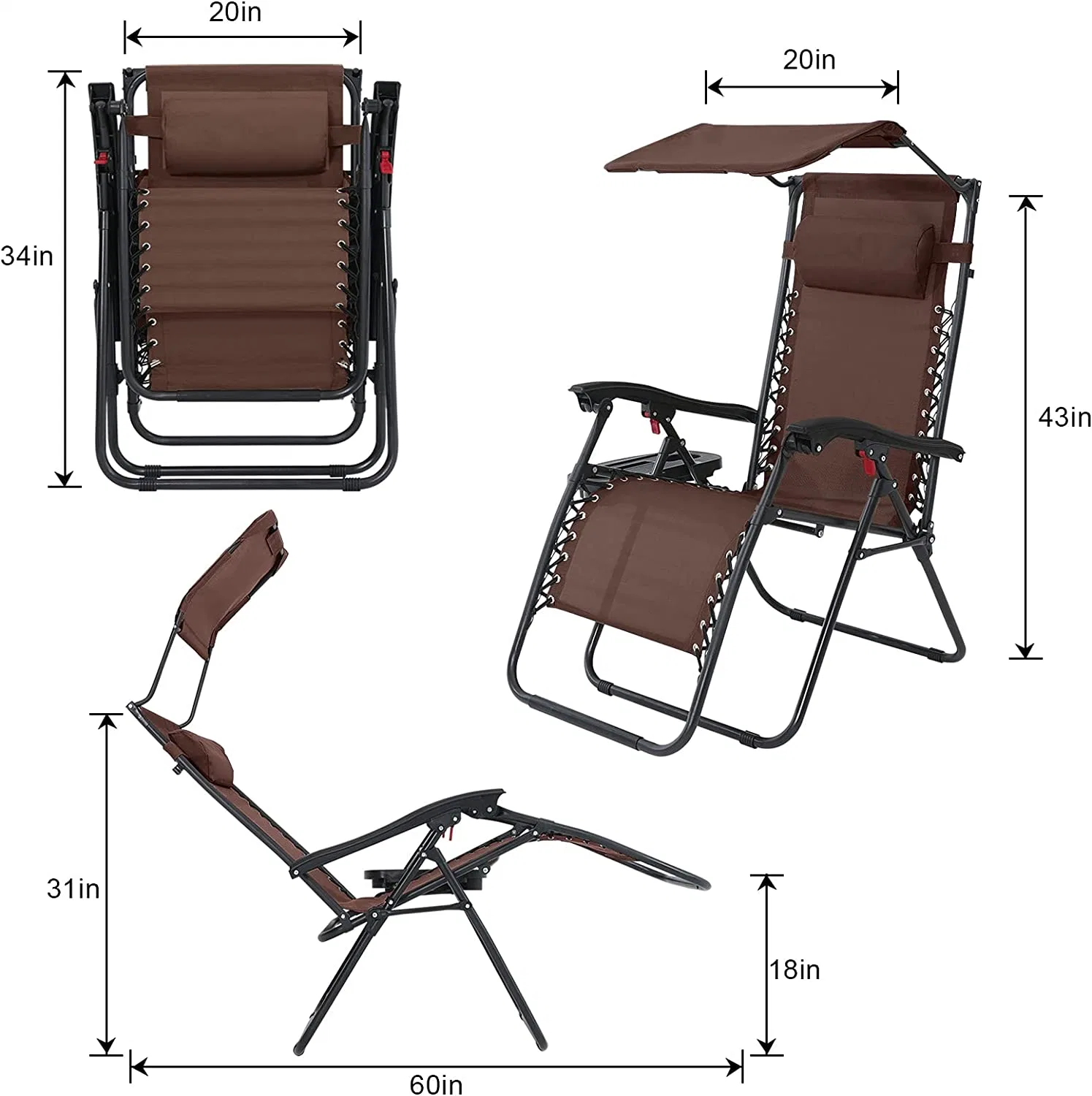 Woqi Outdoor mobiliário Sleeping Lounge poltrona reclinável ao ar livre baratos