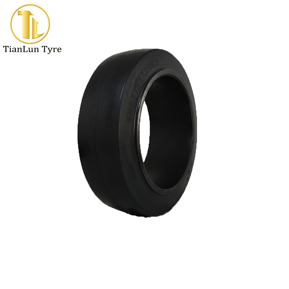 406.4*152.4*266.7 Press on Solid Cushion Tyres with Best Price High quality/High cost performance  for Electric Forklifts Use