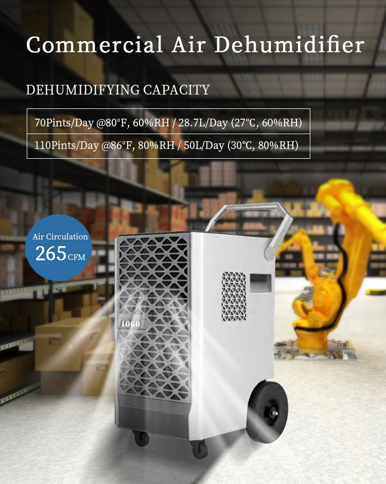 Dehumidifier Industry Water Damage Restoration Air Dryer Commercial Molding Dehumidifier