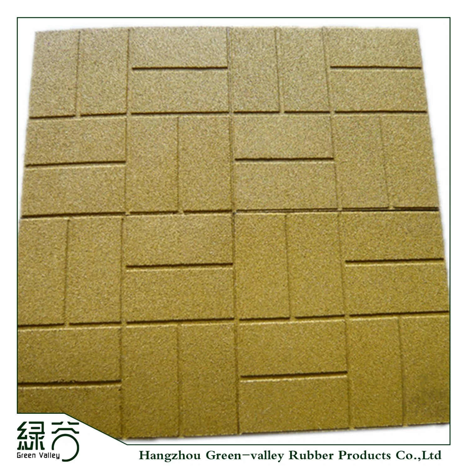 Cheap Price Outdoor Anti-Slip Flooring Brick Recycled Rubber Mat for Walkway