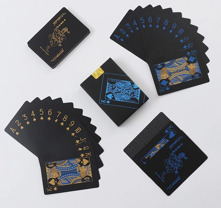 Playing Cards Single Deck Blue and Gold or Red