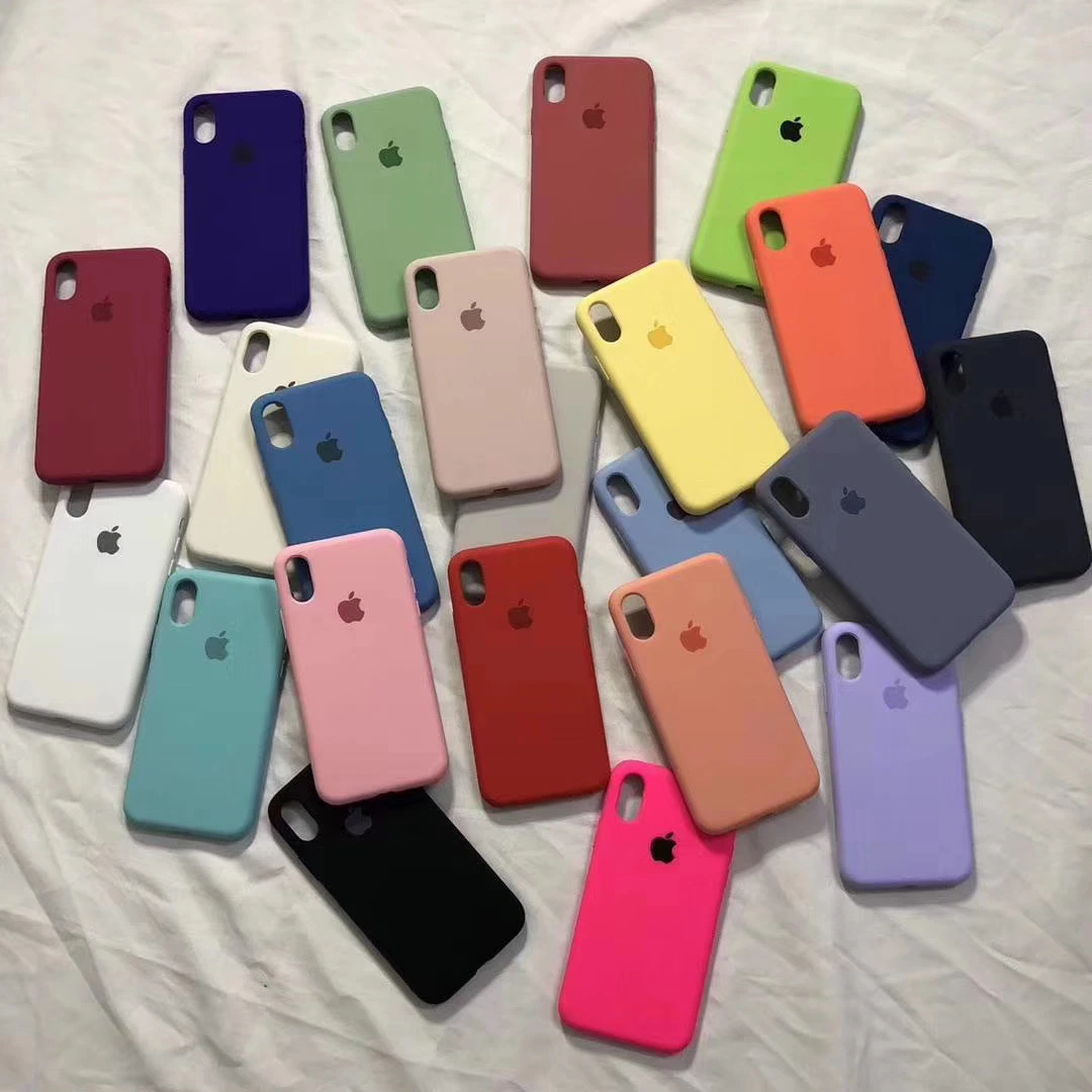 Мобильный телефон жидких силиконовых чехол для iPhone11/Xs/iPhone Xr/iPhone Max