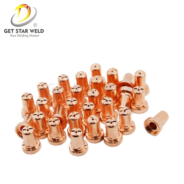 Get Star Weld PT31 Air Plasma Cutting Torch Accessories Consumables Cutting Extended Nozzle and Electrode/Tip