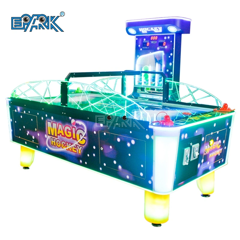 Теннисная настольная теннисная машина с аттракционов Air Hockey Table с монетным управлением и звездой Тема