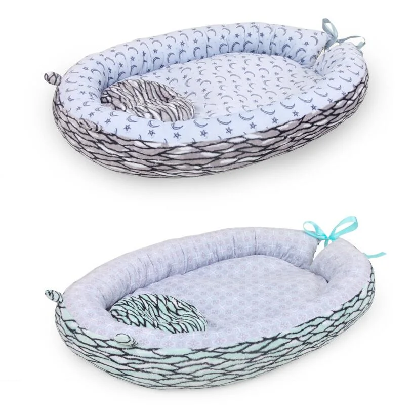 Pour Lit de bébé Abreeze bassinette respirante Co-Sleeping hypoallergénique et lit bébé 100% coton crèche portable pour la chambre ou en voyage