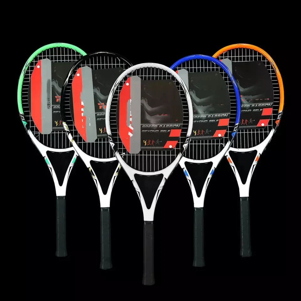 Adult Carbon Fiber Tennis Rackets Ultra-Lightweight Tennis Rackets Shockproof Throw, Including Bag Tennis Super Group