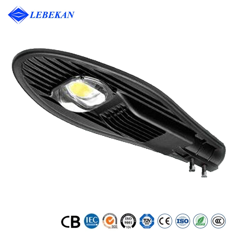 Outdoor Security Parking Lot Sport Field Area Spot Lighting 100W 150W Cool White LED Cobra Head COB Commercial Street Lights