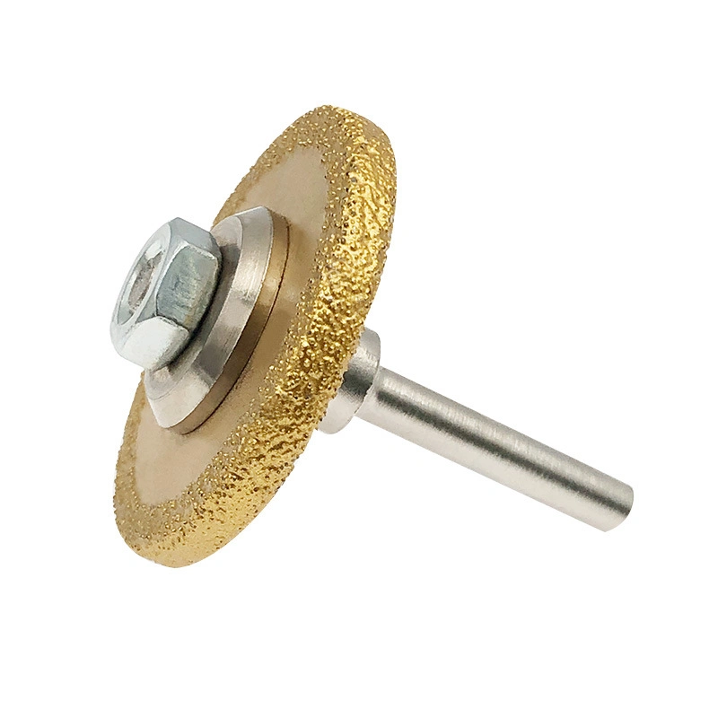 Brazed Diamond Shank Parallel Wheel Grinding Points Shank