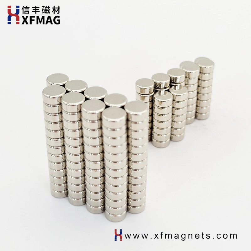 D10*3 Cylinder Magnetic Rare Earth Strong Permanent Nickel N35sh Neodymium NdFeB Magnet