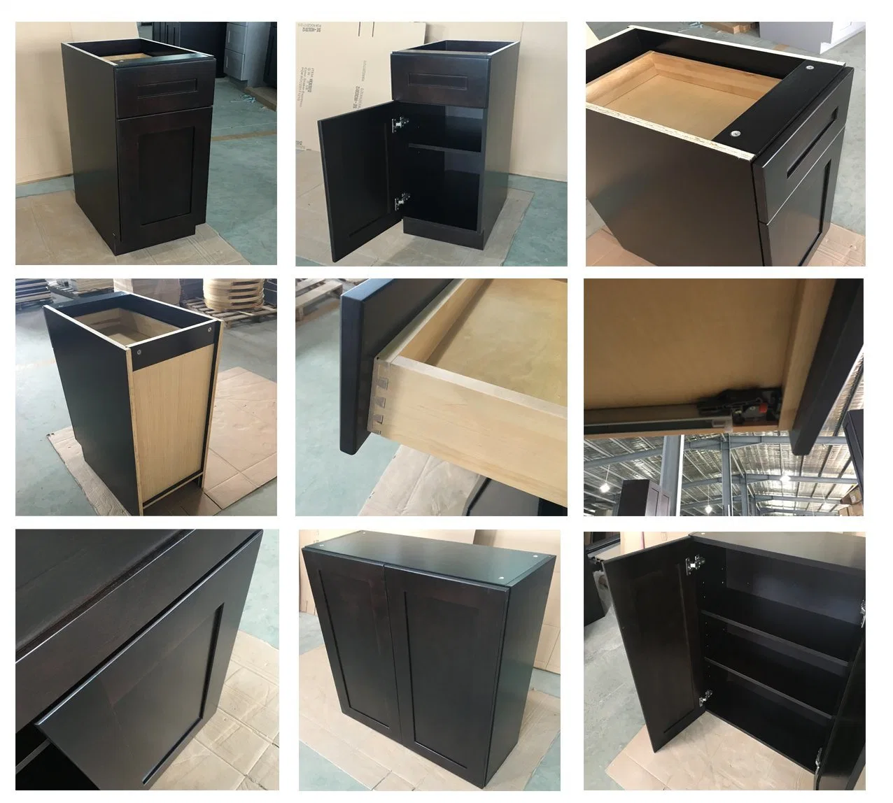 Cabinext Solid Wood Kd (Flat-Packed) Customized Fuzhou China Furniture Bathroom Cabinets