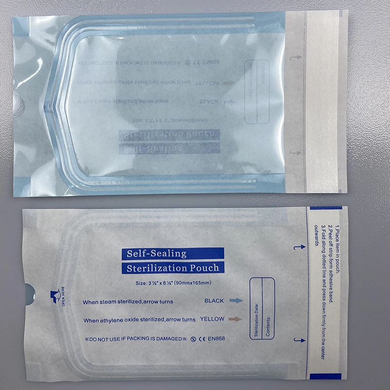 Medizinisches Verbrauchsmaterial Dental Sterile Verpackung Tasche Krankenhaus Selbstversiegelung Sterilisation Tasche