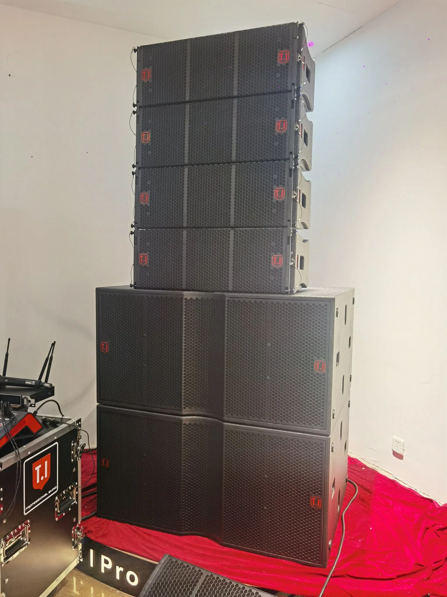 PRO 210 Profession Line Array Speaker T. I PRO Audio