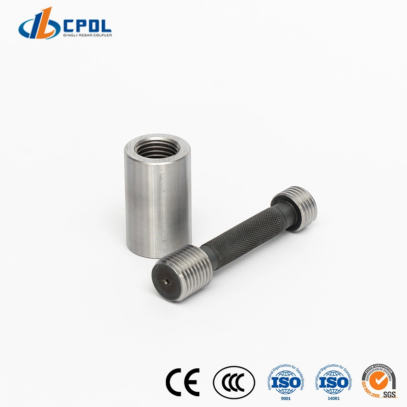 CPDL Rebel Coupler China Stahl Rebel Coupler Hersteller OEM / ODM auf Anfrage Kundenspezifische Rebar Spleißkupplung Großhandel Gewinde Rebar Kupplungen Standard-Typ