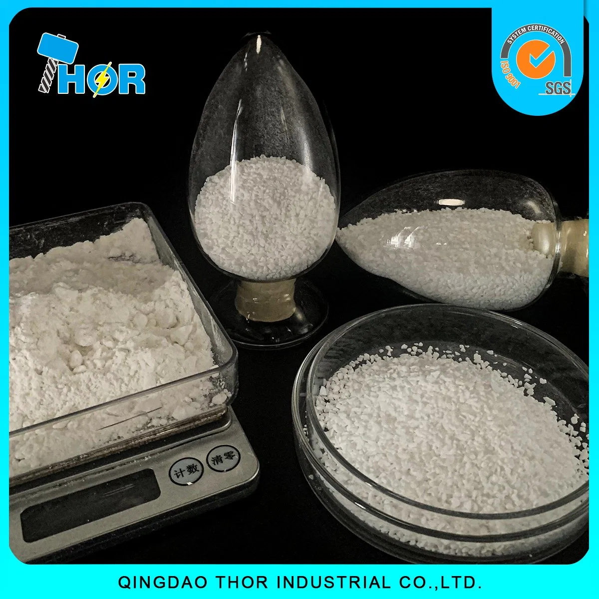 Water Treatment Swimming Pool TCCA Chlorine Trichloroisocyanuric Acid 90% Granular